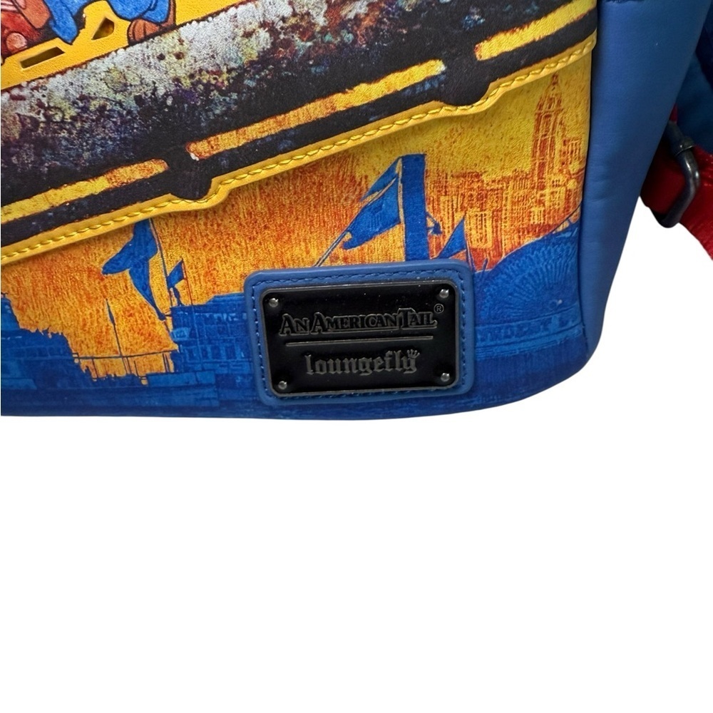 Loungefly An American Tail Fievel Mini Backpack NWT - Picture 8 of 10